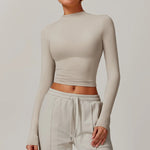 Load image into Gallery viewer, Fira - Top sportowy Khaki
