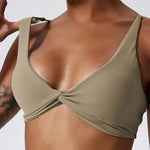 Load image into Gallery viewer, Jaly - Biustonosz sportowy Khaki
