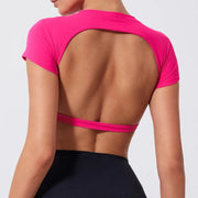 Jemi - Top sportowy Różowy