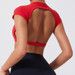 Load image into Gallery viewer, Jemi - Top sportowy Czerwony
