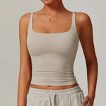 Load image into Gallery viewer, Jisa - Top sportowy Khaki
