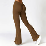 Load image into Gallery viewer, Kirae - Legginsy sportowe Brązowy
