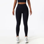 Load image into Gallery viewer, Luni - Legginsy sportowe Czarny
