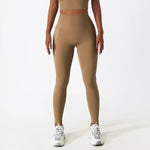 Load image into Gallery viewer, Luni - Legginsy sportowe Brązowy
