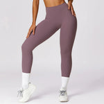 Load image into Gallery viewer, Mevi - Legginsy sportowe Fioletowy
