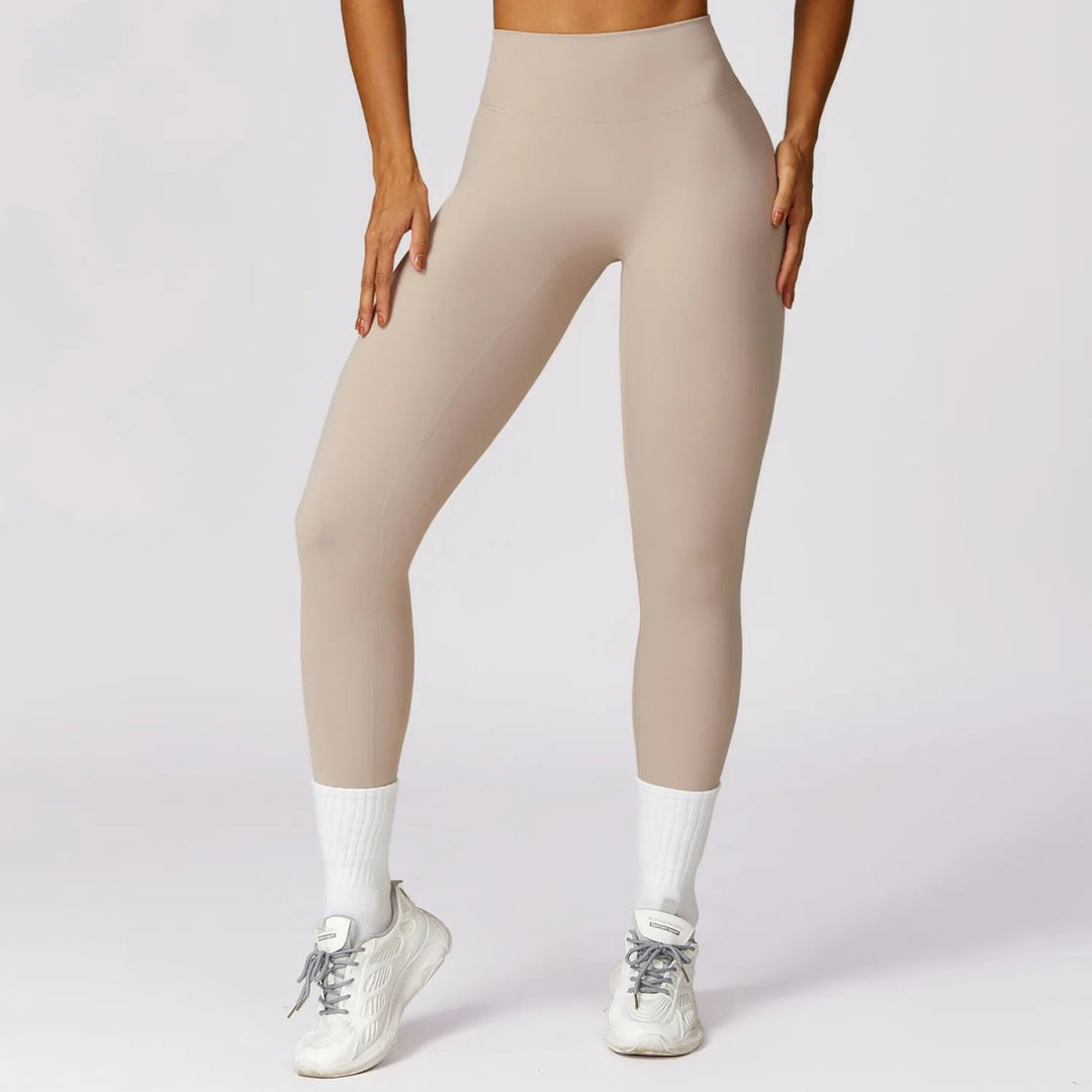 Mevi - Legginsy sportowe Khaki