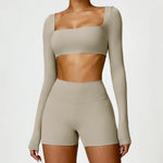 Load image into Gallery viewer, Nira - Komplet sportowy Khaki
