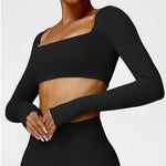 Load image into Gallery viewer, Noly - Top sportowy Czarny

