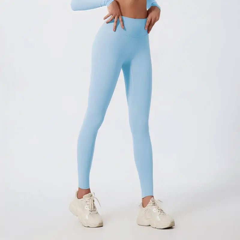 Renu - Legginsy sportowe Błękitny