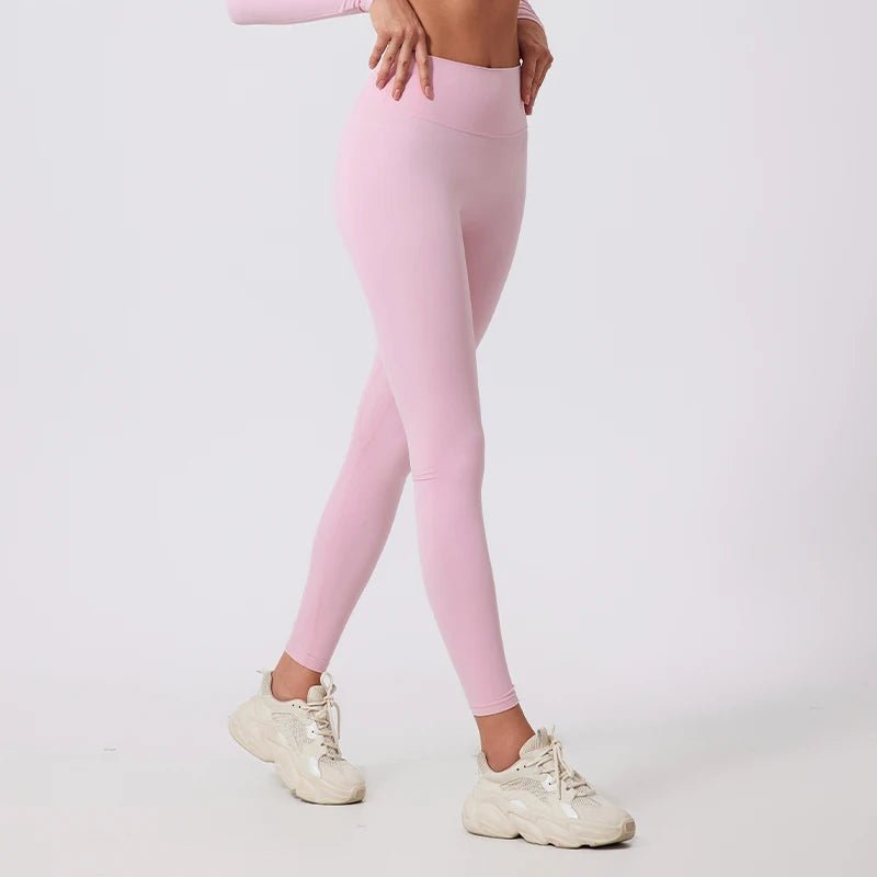 Renu - Legginsy sportowe Różowy