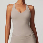 Load image into Gallery viewer, Rila - Top sportowy Khaki
