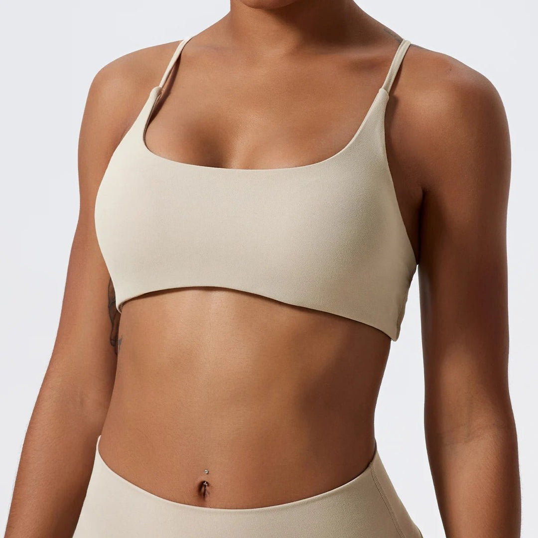 Romiya - Biustonosz sportowy Khaki