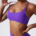 Load image into Gallery viewer, Romiya - Biustonosz sportowy Fioletowy
