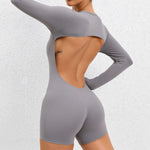 Load image into Gallery viewer, Zenia - Kombinezon sportowy Szary
