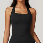 Load image into Gallery viewer, Zofy - Top sportowy Czarny
