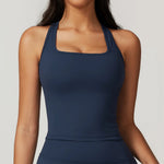 Load image into Gallery viewer, Zofy - Top sportowy Granatowy
