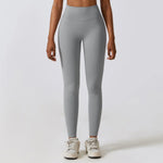 Load image into Gallery viewer, Zufi – Legginsy sportowe Jasnoszary
