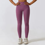 Load image into Gallery viewer, Zufi – Legginsy sportowe Fioletowy
