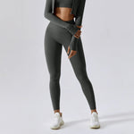 Load image into Gallery viewer, Zufi – Legginsy sportowe Szary
