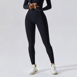 Load image into Gallery viewer, Zufi – Legginsy sportowe Czarny
