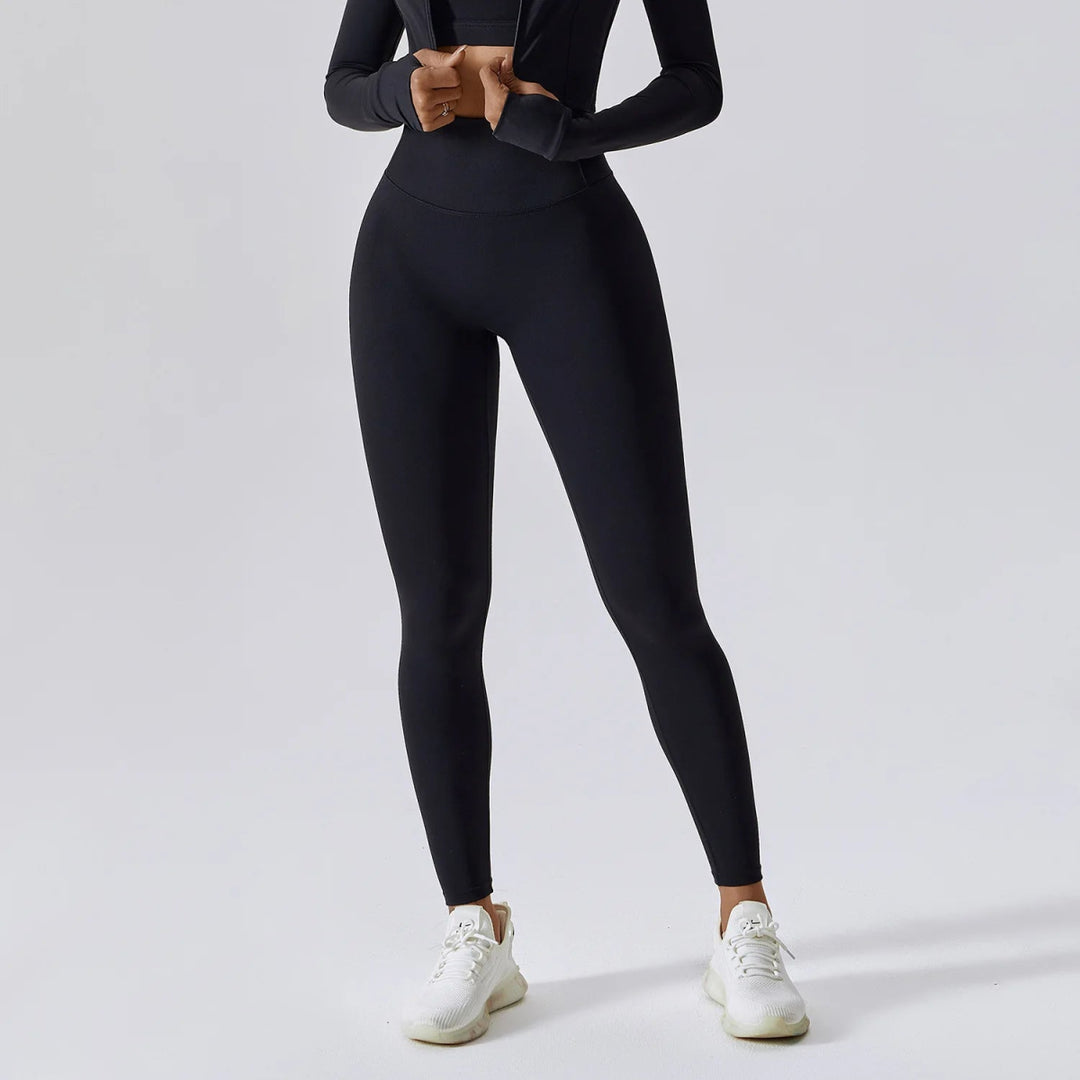 Zufi – Legginsy sportowe Czarny
